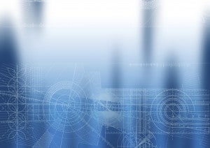 techbackground blue